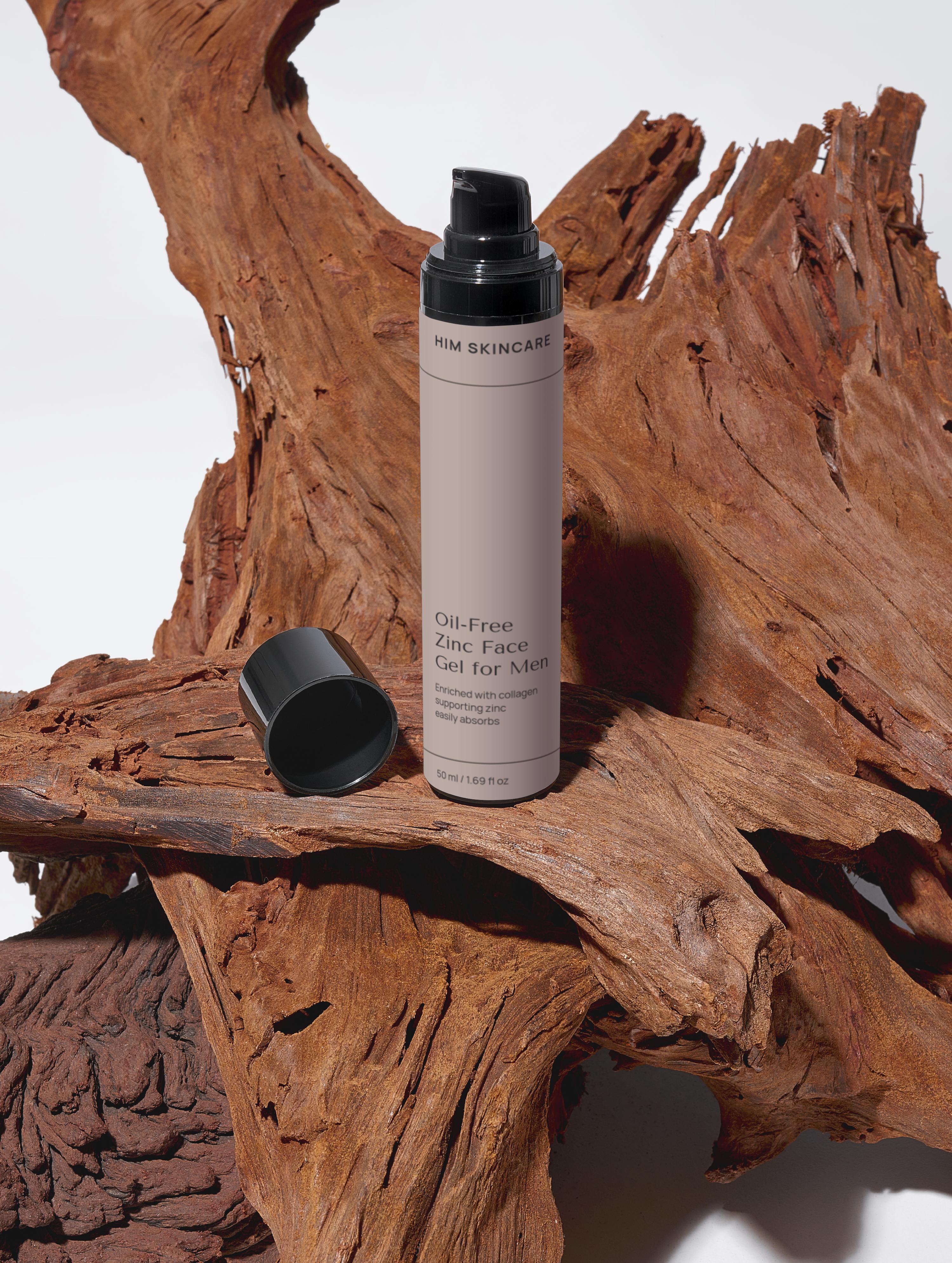 Oil-Free Zinc Face Gel for Men